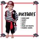 thumbnail image 5 of Disfraz Spooktacular Creations Baby Pirate 3T con accesorios, 5 of 9