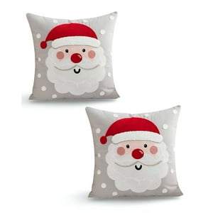 Genérico - Juego De 2 Fundas De Cojin Para Navidad K2