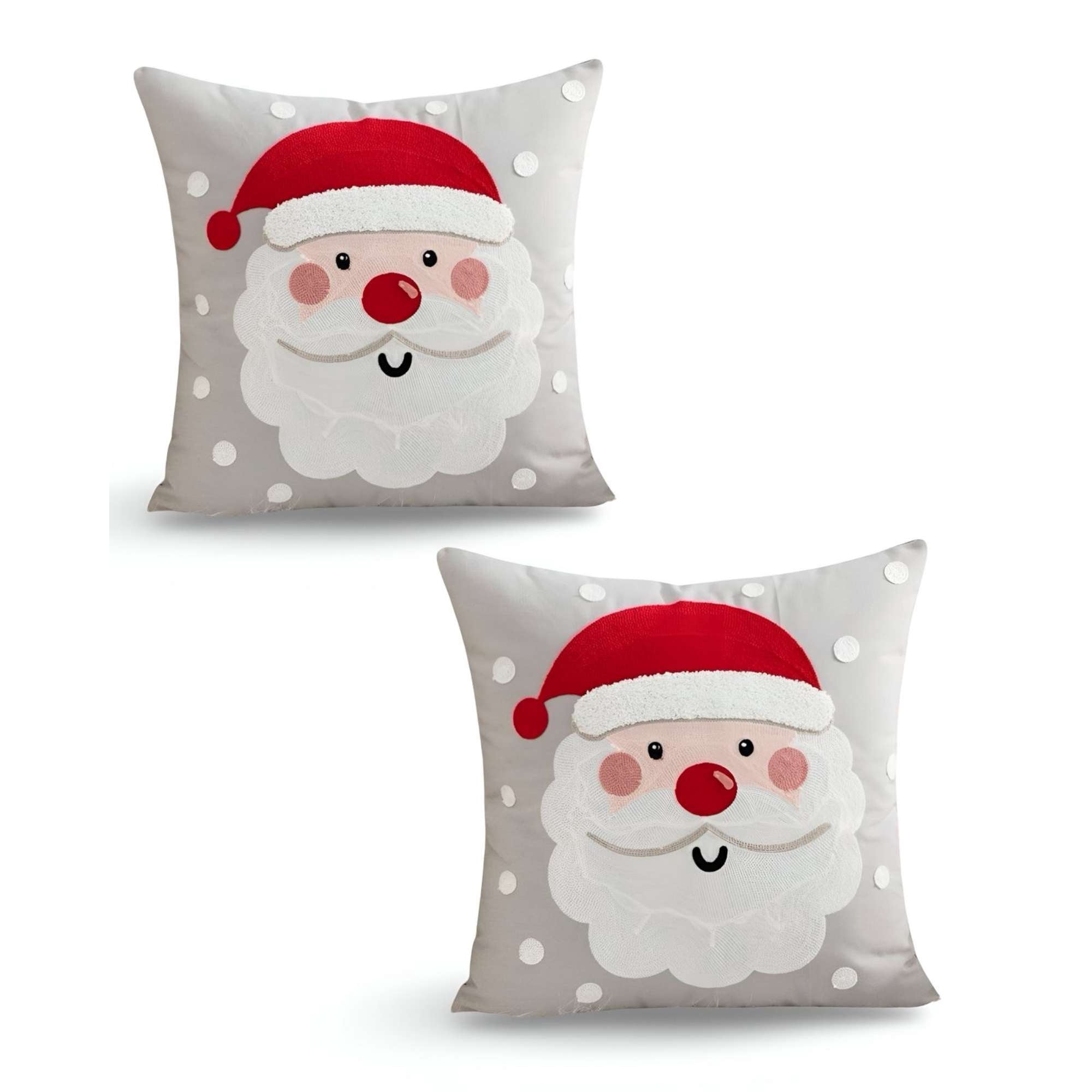 Genérico - Set De 2 Fundas De Cojin Para Navidad K2