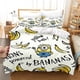 thumbnail image 2 of Minions Anime Duvet Cover Set Comforte Printed Cartoon Twin Size Bedding Sets Christmas Gifts 3-piece, 2 of 5