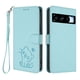 thumbnail image 1 of Funda Billetera con Espacio para Fotos para Google Pixel 8 Pro, Verde Claro, 1 of 6