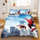 thumbnail image 1 of Marvel Anime Cartoon Duvet Cover for Boys Quilt Bedding Queen Teenager Size Grade A Printed Bedding Children Gift, 1 of 5