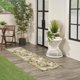 thumbnail image 2 of Alfombra de Área Nourison Aloha 61x183 cm Interior/Exterior Marfil Verde, 2 of 7
