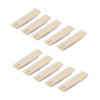 Bothyi - 10X Cañas De Clarinete Instrumento De Viento De Madera Cañas De Clarinete Tradicionales Para Jugador Dureza 1.5