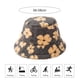 thumbnail image 4 of Sombrero de pescador de piel sintética con margaritas y flores de oveja para mujer, cálido y peludo para invierno, 4 of 5