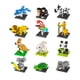 thumbnail image 1 of Juego de bloques de construcción FUN LITTLE TOYS, minianimales, paquete de 12 unidades para niños, 1 of 6