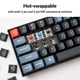 thumbnail image 4 of Teclado Keychron K6 Pro Inalámbrico RGB Intercambiable en Caliente Rojo, 4 of 9