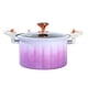 thumbnail image 5 of Olla A Presión Con Asa, Olla De Sopa Resistente Al Calor, Olla De Cocción Lenta Multiusos, Color Morado, 5 of 5