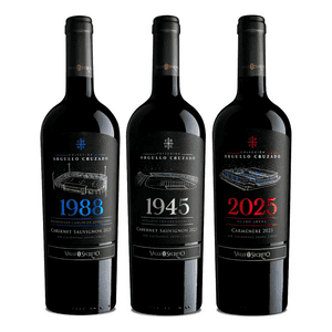 Pack X 3 Vinos Tintos Colección Orgullo Cruzado