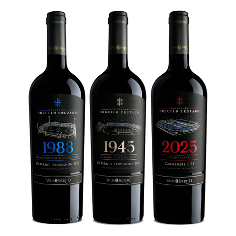 Pack X 3 Vinos Tintos Colección Orgullo Cruzado