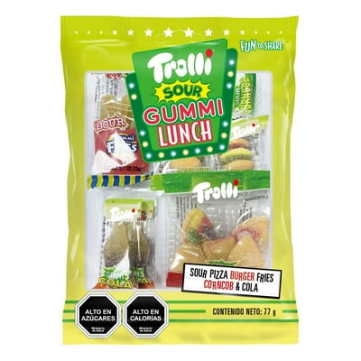 Gomitas Loncheras Acidas 77 G Trolli