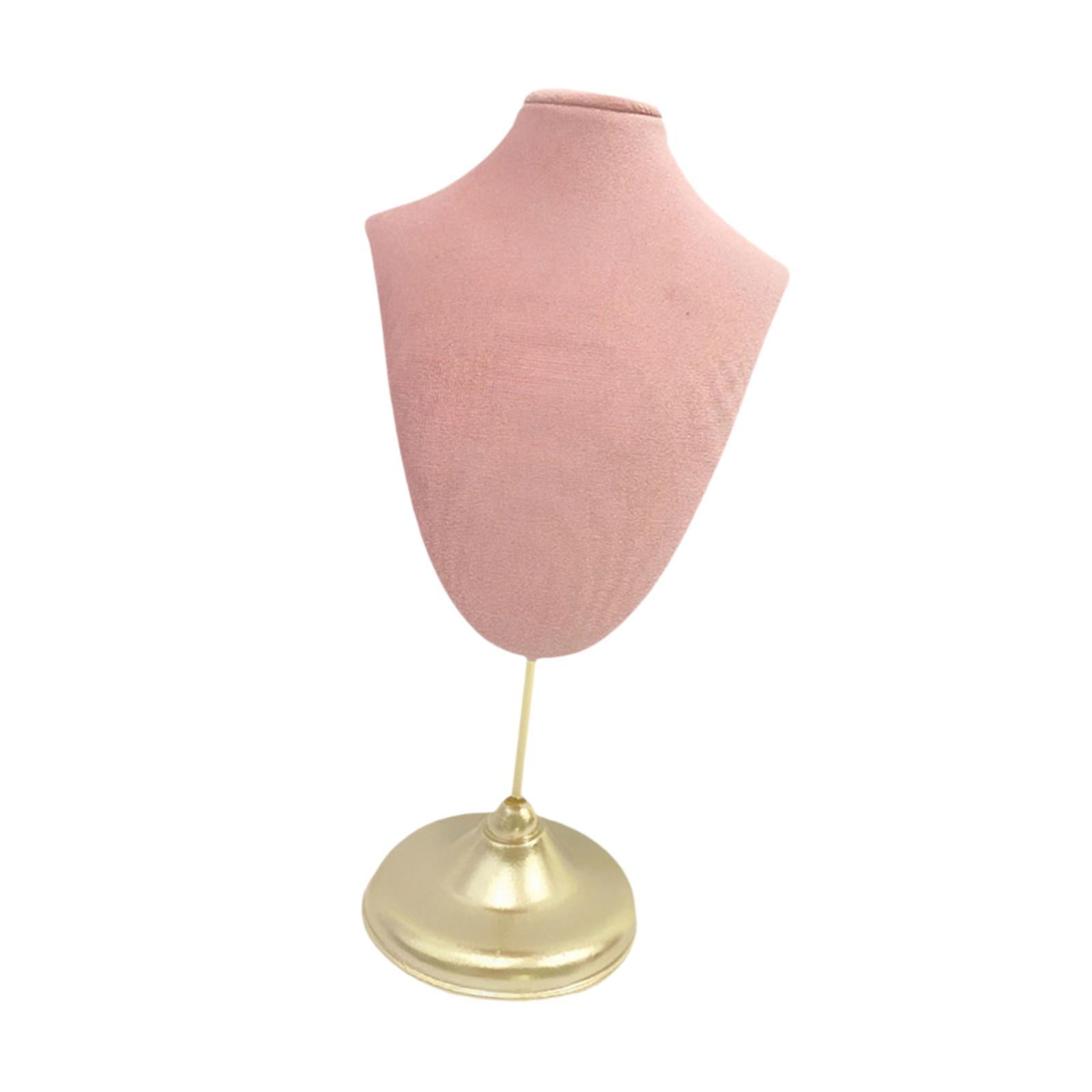 Magideal - Organizador Multifuncional Para Joyería, Soporte Para Presentación De Joyería Rosa Y Dorado, Estante Para Joyería Para Tocador, Escaparate, Regalo Par Estilo B