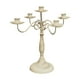 thumbnail image 2 of Candelabro De Metal Para Mesa, Candelabro De Pilar Para Cenas Con Chimenea, Cinco Cabezas, 2 of 3