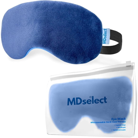 Antifaz Ocular MDselect Hydro Beads Calor Frio