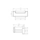 thumbnail image 2 of Percha doble Ottone, 2 of 2