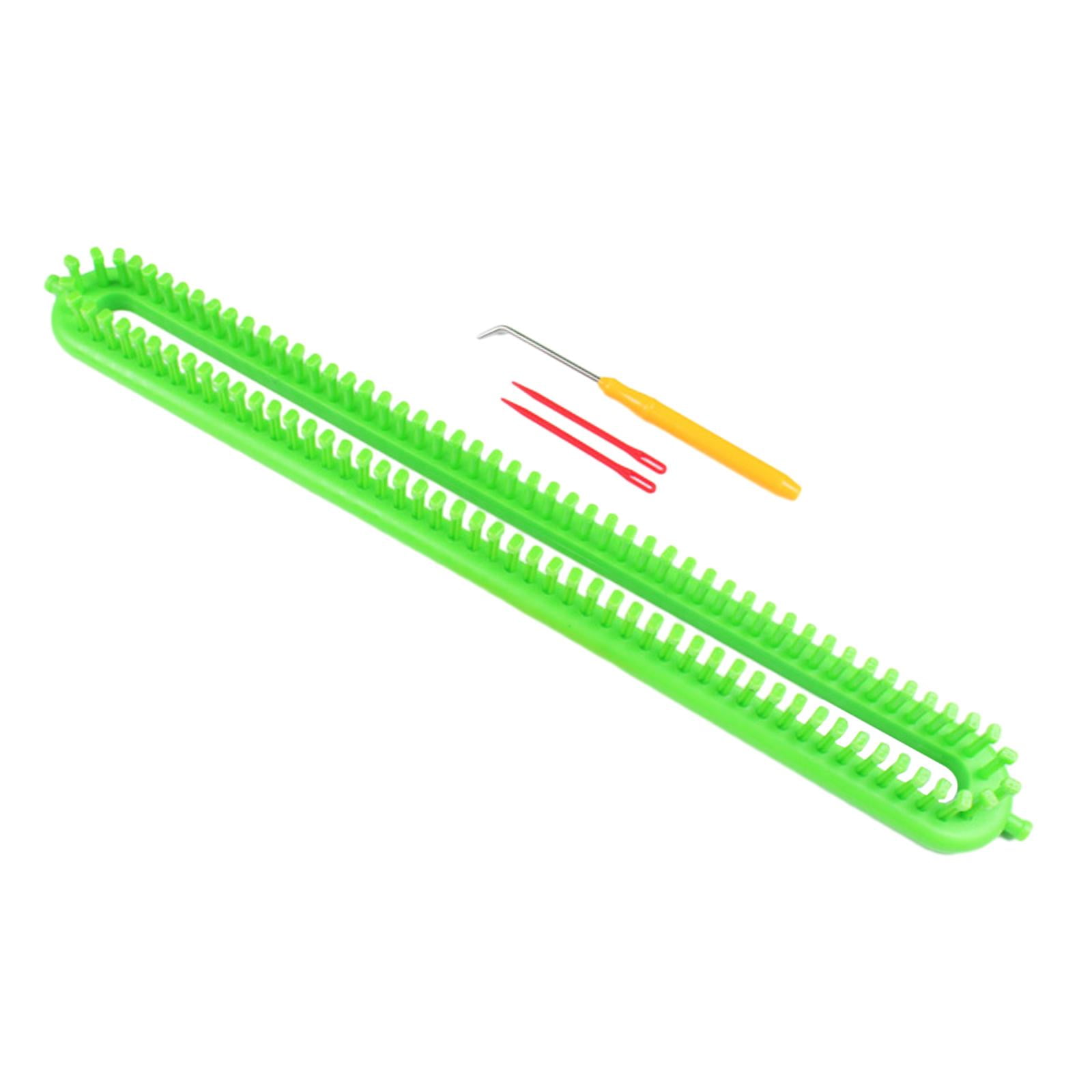 Magideal - Máquina Para Hacer Punto En Telar De Bufandas, Ganchillo Hecho A Mano, Duradero Con Herramienta De Selección De Telar, Máquina Para Hacer Punto De Buf 47 Centímetros