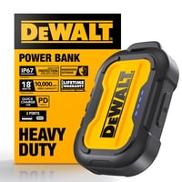 Cargador Portátil Dewalt De 10.000 Mah Con Usb-C Para Iphone Y Samsung