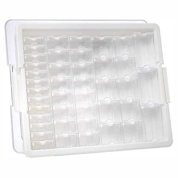 Bandeja de Almacenamiento de Cuentas Bead Storage Solutions 35 × 26 × 5 cm, 45 piezas, transparente