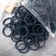 thumbnail image 1 of 50pcs/Set Women Girls Basic Hair Bands 1.57inch Simple Solid Colors Elastic Headband Hair Ropes Ties Hair Accessories Ponytail Holder, 1 of 5