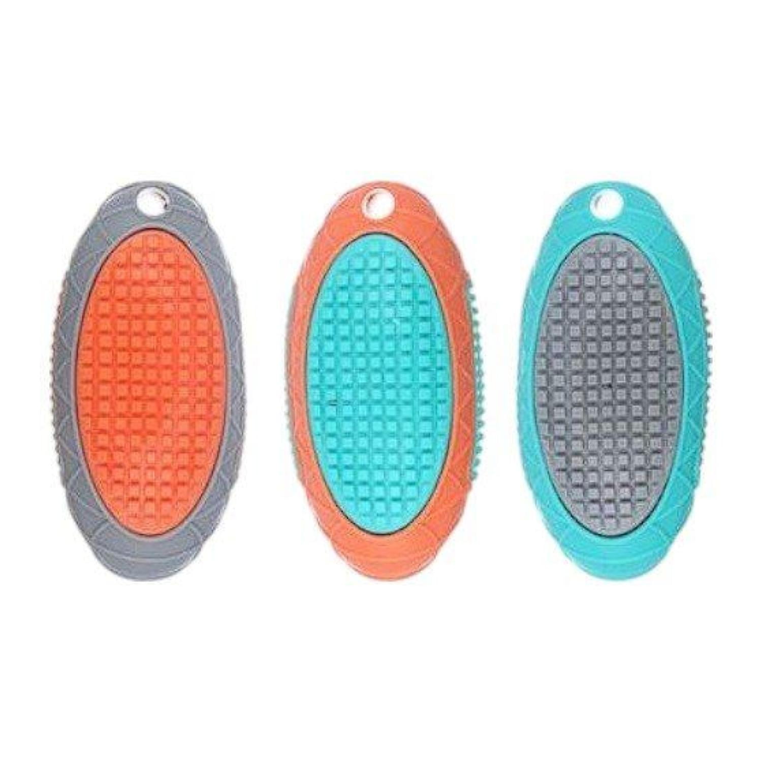 Juguete Para Morder Ovalado 16cm Con Textura Para Mascotas