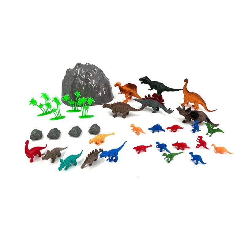 Adventure Force - Figura Dinosaurio Set Con Mat