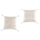 thumbnail image 3 of Boho Casawhouse Throed Cover Cover Tassss Tufed Cojín Cojín Para Camas, 3 of 5
