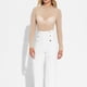 thumbnail image 5 of Pantalones de trabajo informales para mujer, de 6 botones, largos, de cintura alta y pierna recta., 5 of 5