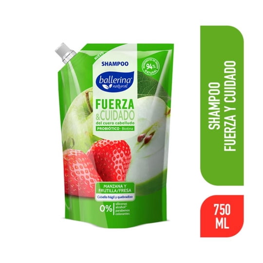 Shampoo Ballerina Bellerina Fuerza Y Cuidado