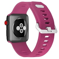 Genérico - Correa Compatible Iwatch Apple Watch 42/44/45Mm-L Rosa Barbie