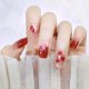 thumbnail image 2 of Tiras de gel para uñas Tyemp 20 piezas Corazón rojo con luz UV, 2 of 6