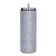 thumbnail image 5 of Vasos Con Aislamiento De Diamante Bling A Prueba De Herrumbre Para Compras En Interiores Y Exteriores Plateado, 5 of 5