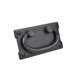 thumbnail image 3 of Armario Retro Perillas Cajón Puerta Bandeja Armario Drop Ring Tirones Manija Negro, 3 of 5