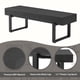 thumbnail image 2 of 59" Wood Bench for Bedroom End of Bed, Farmhouse Indoor Kitchen Table Benches,Versatile Modern Shoe Bench for Entryway, Black, 2 of 3