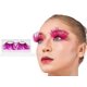 thumbnail image 2 of Pestañas Postizas de Plumas Falsas Rosadas para Halloween, 1 Par, 2 of 5