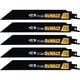 thumbnail image 4 of Set 5 Hojas De Sierra Sable Dewalt Dwa4188, 4 of 5