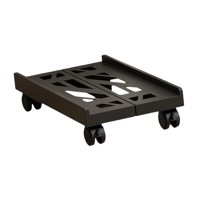 Bothyi - Soporte Ajustable Para Cpu Móvil, Estable, Ancho De 20 Cm A 30 Cm, Soporte Para Pc Móvil, Color Negro