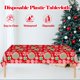 thumbnail image 3 of Mantel desechable CUUSNNY 137 × 274 cm Pack de 3 con diseño de bastón de caramelo, 3 of 7
