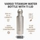 thumbnail image 3 of Botella Vargo de titanio 650 ml 111 g, 3 of 4