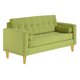 thumbnail image 2 of Sofa Retro 3 Cuerpos Felpa 01 Pistacho, 2 of 5