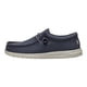 thumbnail image 1 of Mocasines slip-on HEYDUDE para hombre Wally Canvas, talla 10, negro, 1 of 9