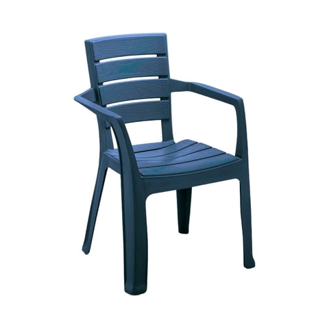 Silla Plastico Con Brazos Verde 58X59X82Cms Rimax Azul Tamaño Único