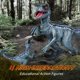 thumbnail image 2 of Set de juguetes de dinosaurios JR PARK con figura de acción de dinosaurio y gorila, 2 of 6