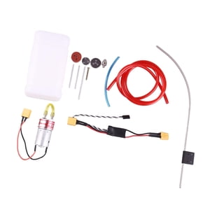 Bothyi - Minibomba De Agua Con Bomba De Engranajes Eléctrica Para Aviones, Para Modelos Rc, Juego De Bomba Turborreactor De Ala Fija