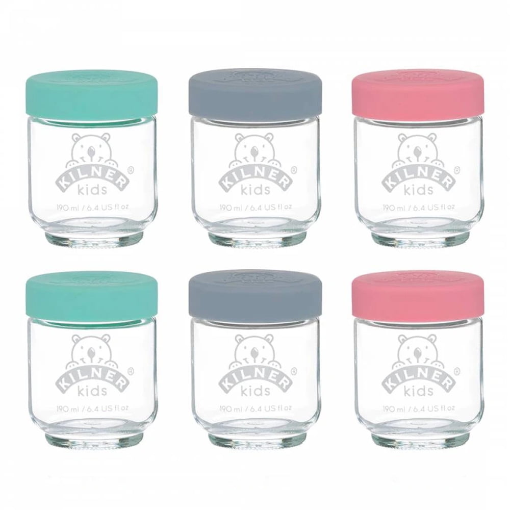 Kilner Set 6 Frascos Bebe 190 Ml