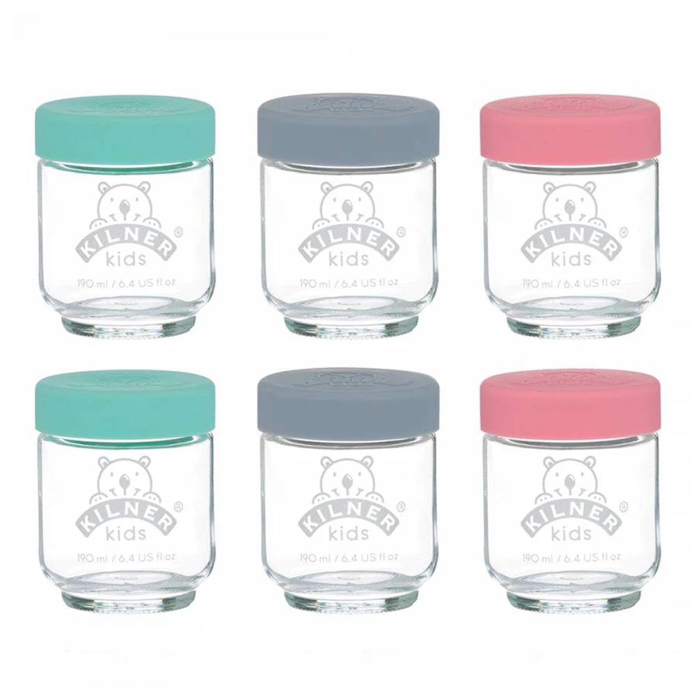 Kilner - Set 6 Frascos Bebe 190 Ml