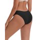 thumbnail image 3 of INSPIRE CHIC Ropa interior de mujer de cintura baja que levanta los glúteos, hilo de algodón cómodo y transpirable, 5 paquetes L 5 negro, 3 of 5