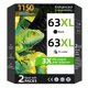 thumbnail image 1 of Cartuchos de Tinta ReliInk 63XL Combo Negro y Color, 1 of 8