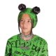 thumbnail image 1 of Peluca Infantil Billie Eilish Verde Doble Moño Oficial – Disguise, 1 of 4