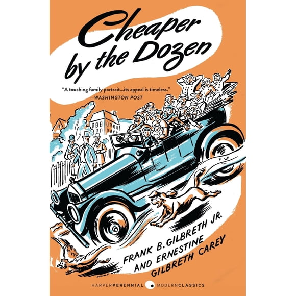 Libro Harper Perennial Modern Classics – Cheaper by the Dozen (Más barato por docena)