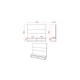 thumbnail image 2 of Mueble Rack TV 51" Alpes - Canela- BOZZO, 2 of 2